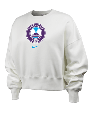 Женский свитшот Orlando Pride Phoenix Fleece Nike NWSL Crew-Neck