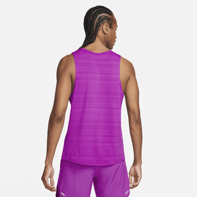 mens nike miler tank