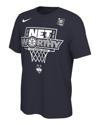 Мужская футболка UConn 2024 Regional Champ Nike College Basketball для баскетбола