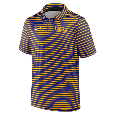 LSU Tour Stripe Men's Nike Dri-FIT College Polo