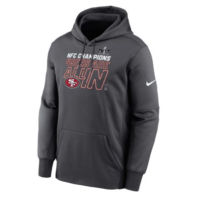 San Francisco 49ers 2023 NFC Champions Trophy Collection Men's Nike ...