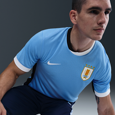 ウルグアイ 2024/25 スタジアム ホーム (メンズ チーム) メンズ ナイキ Dri-FIT サッカー レプリカ ユニフォーム