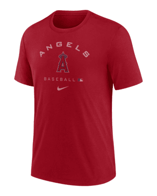 The Nike Tee Dri-Fit Anaheim Angels Baseball Tee Men's Size S