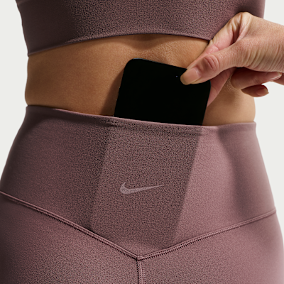 Nike Zenvy Women's High-Waisted 7/8 Leggings with No Front Seam