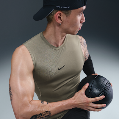 Nike Pro Men's Dri-FIT Tight Sleeveless Fitness Top