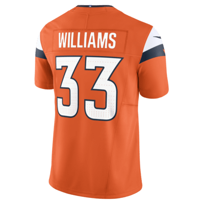 Javonte Williams Denver Broncos Men's Nike Dri-FIT NFL Limited Football Jersey