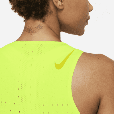 Camiseta sin mangas de running para mujer Nike AeroSwift