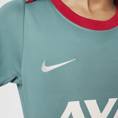 Liverpool FC Academy Pro Nike Dri-FIT rövid ujjú futballfelső gyerekeknek