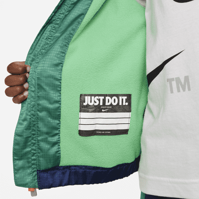 Nike Fleece-Lined Windbreaker Toddler Jacket