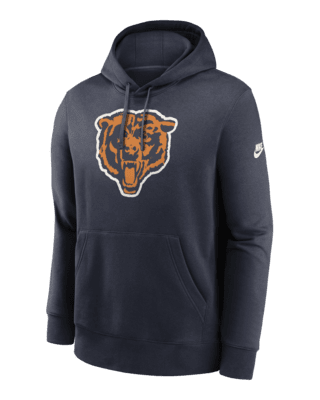 Мужское худи Chicago Bears Rewind Club Logo Men’s Nike NFL Pullover Hoodie