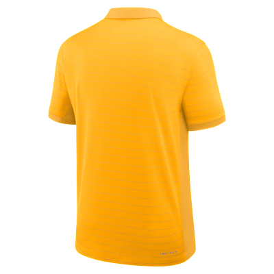 Polo universitario Nike Dri-FIT para hombre West Virginia Sideline Victory Stripe