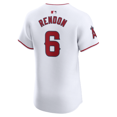 Jersey Nike Dri-FIT ADV de la MLB Elite para hombre Anthony Rendon Los Angeles Angels