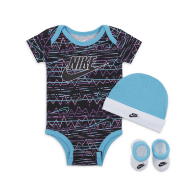 Nike New Wave Baby 3-Piece Bodysuit Box Set