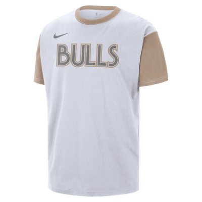 Playera Nike NBA para hombre Chicago Bulls Courtside City Edition