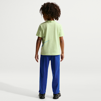 Playera oversized para niños talla pequeña Nike In The Zone