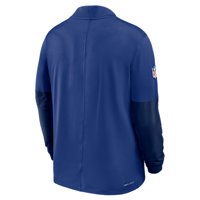 New York Giants Feel The Pressure Men's Nike Dri-FIT NFL 1/2-Zip Top