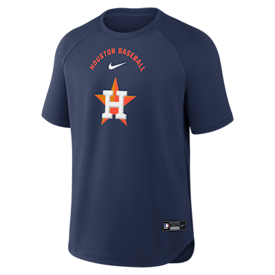 Houston Astros Authentic Collection Batting Practice Pregame Men's Nike Dri-FIT MLB Top