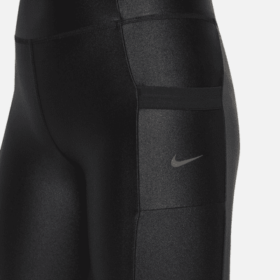 เลกกิ้งเด็กโตพร้อมกระเป๋า Nike Dri-FIT One (หญิง)