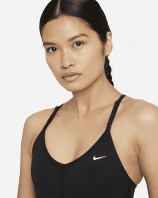 Nike Indy Women's Light-Support Padded V-Neck Sports Bra. Nike ID