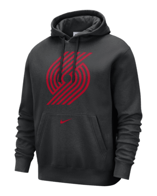 Мужское худи Portland Trail Blazers Club City Edition Nike NBA Fleece Pullover Hoodie