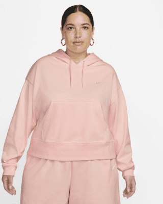 Oversized Jersey Pullover Hoodie (Plus 