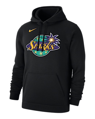 Мужское худи Los Angeles Sparks Club Nike WNBA Fleece Pullover Hoodie
