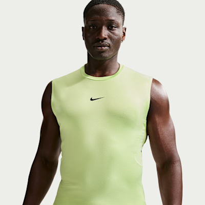 Camisola de fitness justa sem mangas Dri-FIT Nike Pro para homem