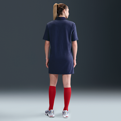 Vestido tipo polo de manga corta para mujer Nike Sportswear Essential