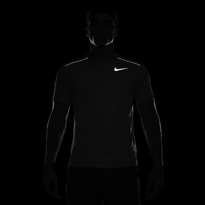 Haut de running à manches courtes Nike Miler pour Homme