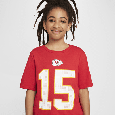 Patrick Mahomes Kansas City Chiefs Older Kids' T-Shirt