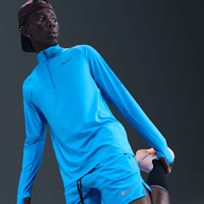 Nike Stride Dri-FIT hardloopshorts met binnenbroek voor heren (18 cm)