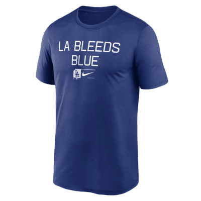 Playera Nike Dri-FIT de la MLB para hombre Los Angeles Dodgers Baseball Phrase Legend