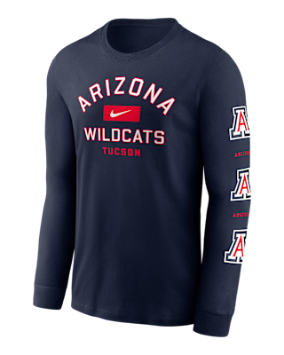 Мужская футболка Arizona Campus Classic Location Nike College Long-Sleeve
