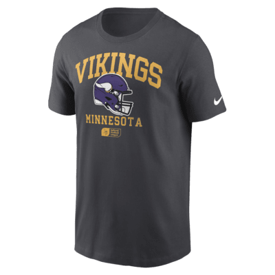 Minnesota Vikings Helmet Essential Men's Nike NFL T-Shirt