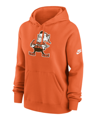 Женское худи Cleveland Browns Club Nike NFL Pullover Hoodie