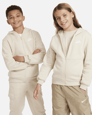 Подростковое худи Nike Sportswear Club Fleece Big Kids' Full-Zip Hoodie