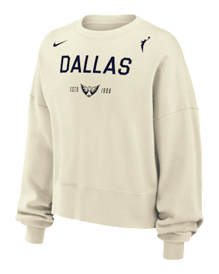 Женский свитшот Dallas Wings Phoenix Fleece Nike WNBA Crew-Neck