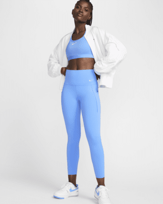 Женские тайтсы Nike Universa Medium-Support High-Waisted 7/8 Leggings with Pockets