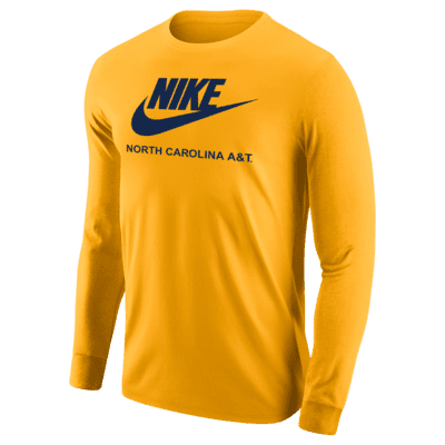 Nike College 365 (North Carolina A&T) Men's Long-Sleeve T-Shirt. Nike.com
