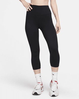 Женские тайтсы Nike One High-Waisted Crop Leggings