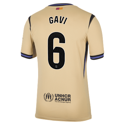 Jersey de fútbol Nike Dri-FIT del Barcelona visitante 2025/26 Stadium Gavi para hombre