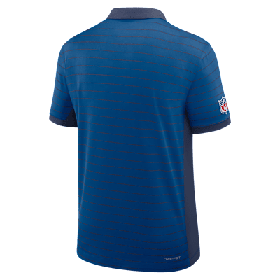 Polo Nike Dri-FIT de la NFL para hombre Indianapolis Colts Sideline Victory Stripe