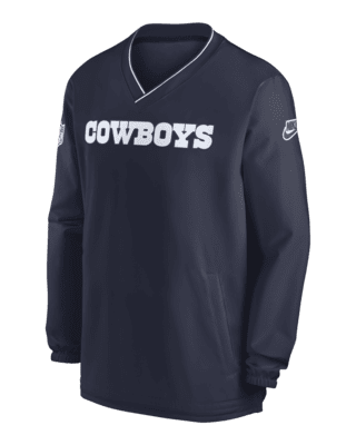 Мужские  Dallas Cowboys Sideline Nike NFL Long-Sleeve Windshirt