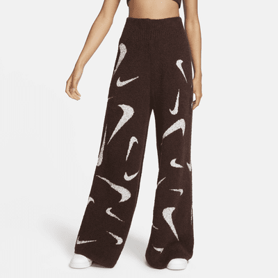 Nike Sportswear Phoenix Cozy Bouclé Women's High-Waisted Wide-Leg Knit Pants