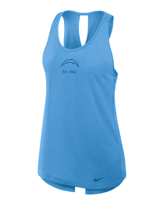 Женские  Los Angeles Chargers Established Nike Dri-FIT NFL Tank Top
