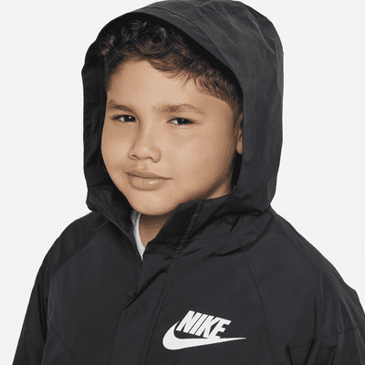 Nike Sportswear Windpuffer Big Kids' (Boys') Storm-FIT Loose Hip-Length Hooded Jacket (Extended Size)