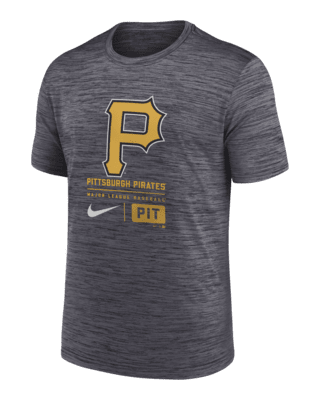 Pittsburgh Pirates Large Logo Velocity Men's Nike MLB T-Shirt