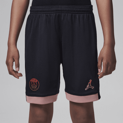 Paris Saint-Germain 2024/25 Stadium Third Jordan Dri-FIT Replika-Fußballshorts für ältere Kinder