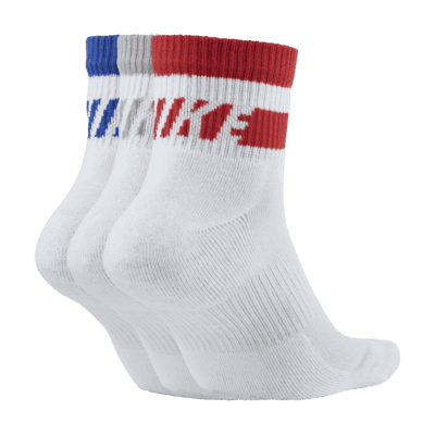 Nike Everyday Plus Cushioned Training Ankle Socks (3 Pairs)