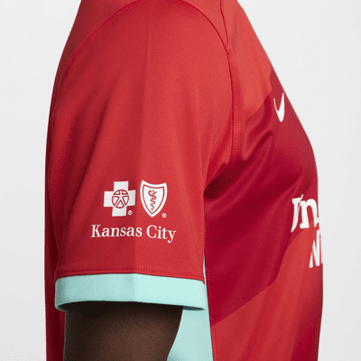 Kansas City Current 2024 Stadium Primary Men's Nike Dri-FIT NWSL Replica Jersey